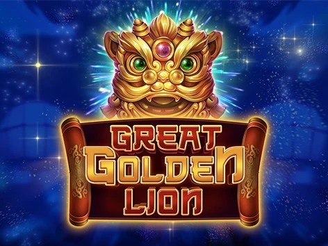 Great Golden Lion online game logo by Jili Games on dazardbetcasino.de