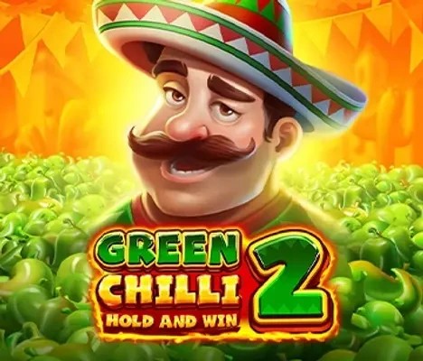 Green Chilli 2 by 3 Oaks Gaming, showcased at dazardbetcasino.de – game logo