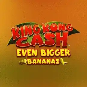King Kong Cash Even Bigger Bananas Megaways slot logo by Blueprint Gaming at DazardBet Casino