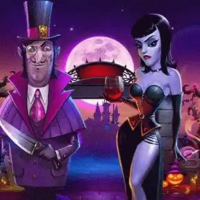 Nightmare Family Megaways logo by Red Tiger Gaming at DazardBet Casino